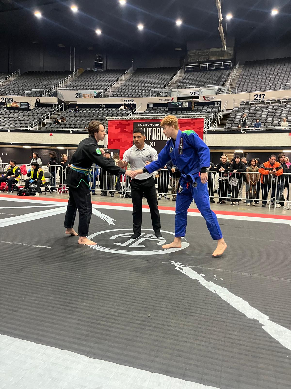 MCBJJ Academy training moment